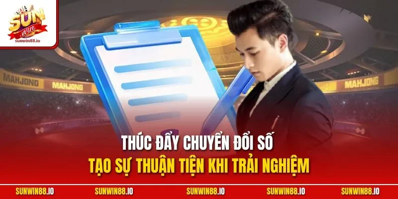 CEO Dũng Nhân 3 Sunwin Thúc đẩy chuyển đổi số tạo sự thuận tiện khi trải nghiệm